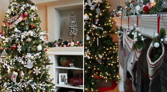 Chiêm ngưỡng các cây thông Noel trang trí đơn giản nhưng cực ‘chất’