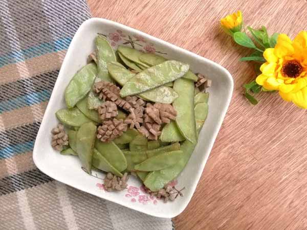 Cật xào đậu ván