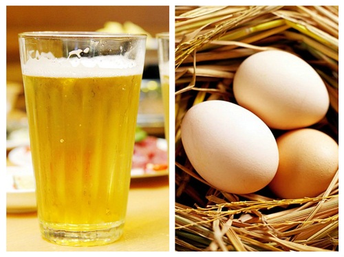 Làm đẹp nhanh chóng với mặt nạ bia