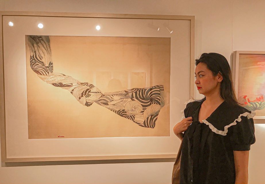 Hương Lụa và những bức tranh đẹp