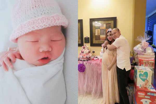 Tình cũ Hồ Quang Hiếu sinh con cho chồng tại Mỹ