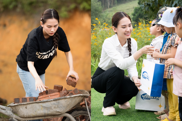 Hoa hậu Mai Phương báo áo gây quỹ, thực hiện nhiều dự án thiện nguyện tại Bắc Kạn