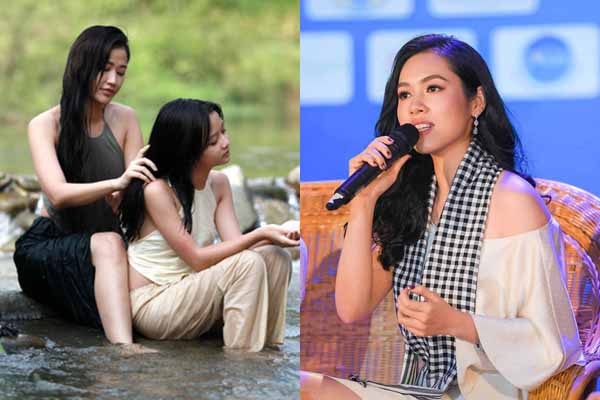 Á hậu Hoàng My phát ngôn sốc khi “Vợ ba” bị ngừng chiếu