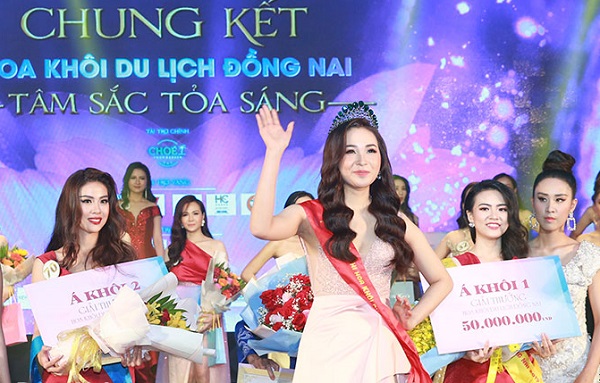 Đỗ Nguyễn Như Huỳnh đăng quang Hoa khôi Du lịch Đồng Nai 2019