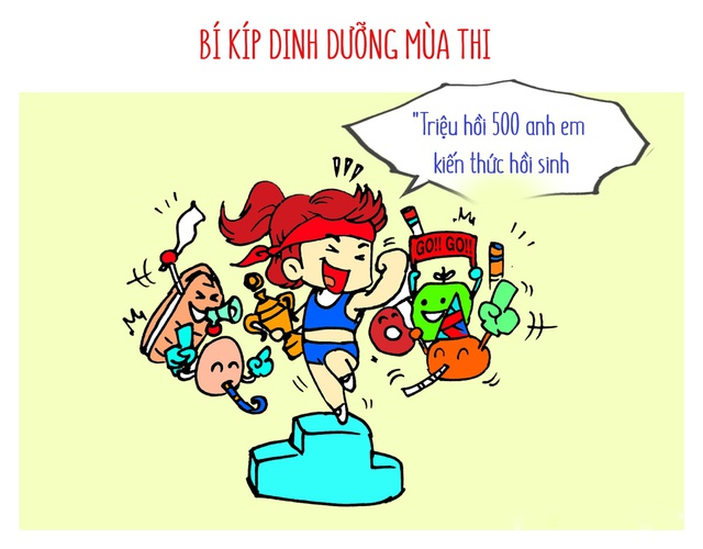 ‘Bí kíp’ giúp sĩ tử tự tin, mạnh khoẻ mùa thi
