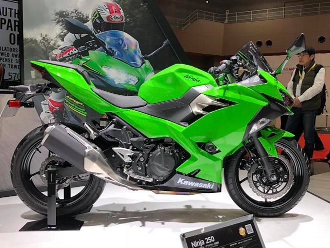 Chi tiết Kawasaki Ninja 250 2018 có giá 133 triệu đồng tại Việt Nam