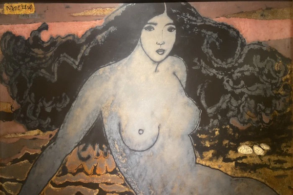 Tranh khỏa thân đầy tính nghệ thuật của cố họa sĩ Nguyễn Ngọc Thọ