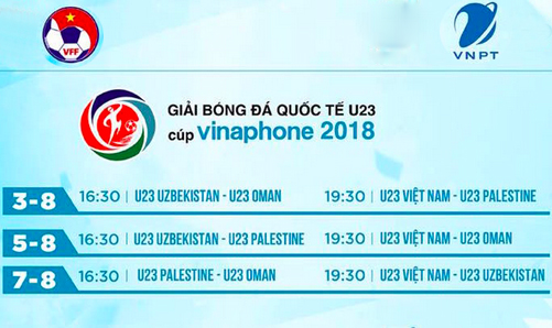Chi tiết lịch thi đấu giải Tứ hùng cúp Vinaphone 2018
