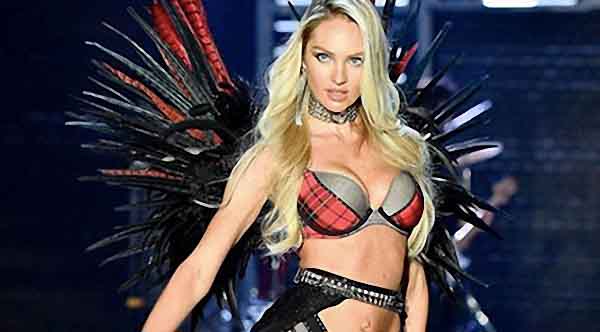 Mẫu cánh thiên thần lên sàn hụt của Candice Swanepoel
