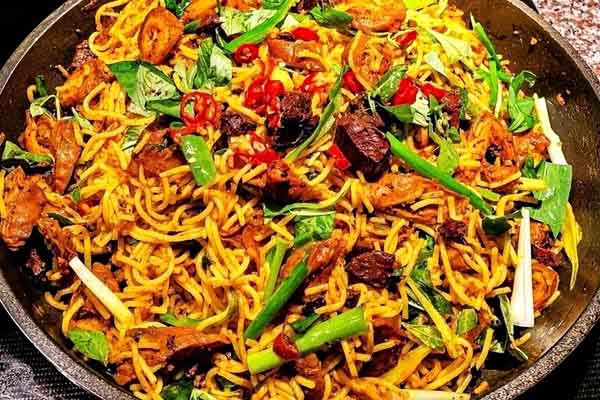 Bún nghệ, món ăn dân dã làm say lòng người