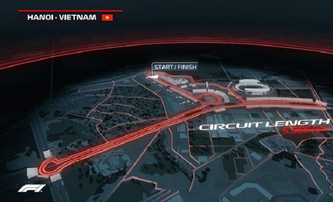 Đường đua F1 Mỹ Đình chính thức được khởi công