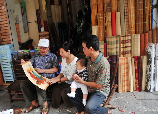 Nghề tổ Kinh Bắc giữa lòng Hà Nội