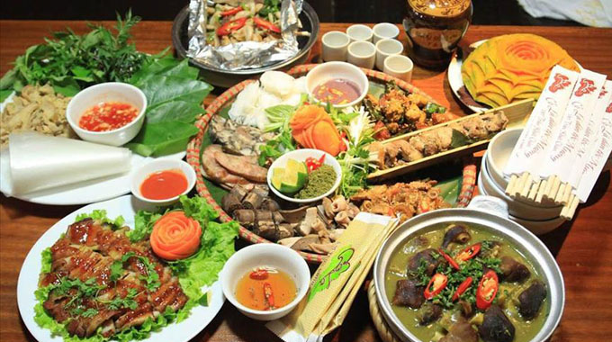 Nét duyên độc và lạ trong ăn uống của người Mường