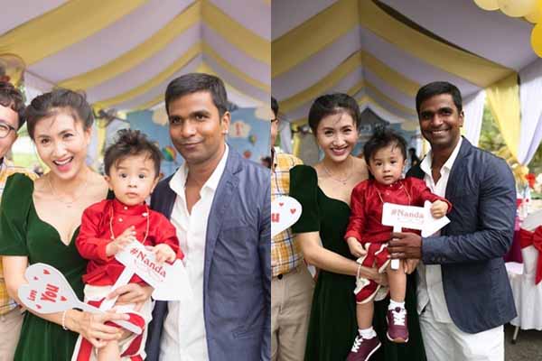 Nguyệt Ánh ‘Cổng mặt trời’ hiếm hoi chia sẻ ảnh chồng con sau hai năm đám cưới