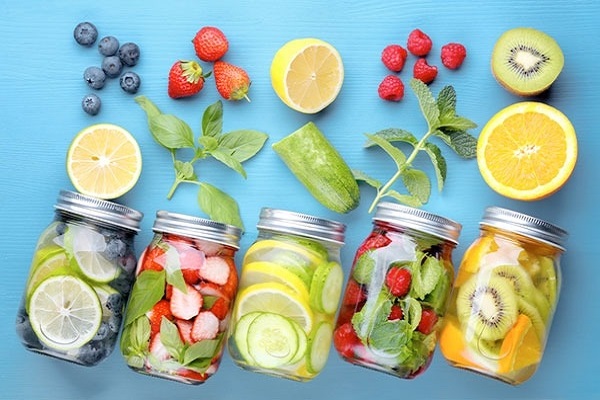 Siêu dễ với 6 công thức nước detox giảm cân hiệu quả