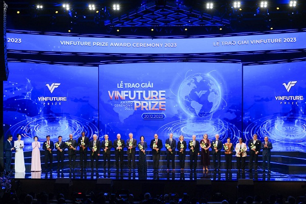 Giải thưởng VinFuture 2023 vinh danh 4 công trình khoa học ‘Chung sức toàn cầu’