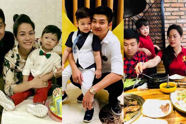 Khoảnh khắc hiếm hoi của con trai Nhật Kim Anh bên mẹ