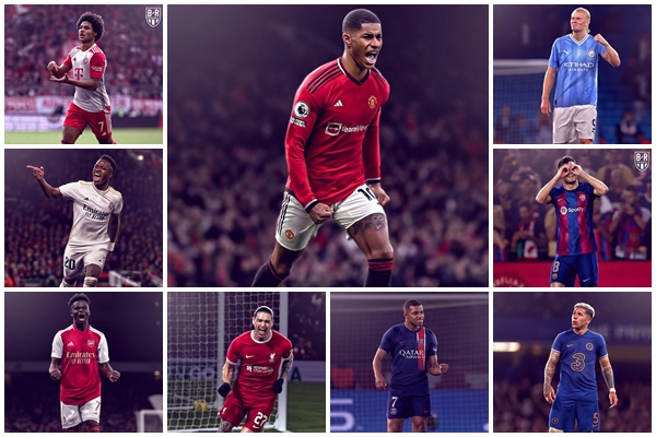 Lộ diện những mẫu áo đấu của các câu lạc bộ hàng đầu châu Âu ở mùa giải 2023/2024