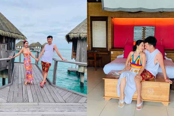 Vợ chồng Ốc Thanh Vân lãng mạn như ngôn tình ở ‘Thiên đường Maldives
