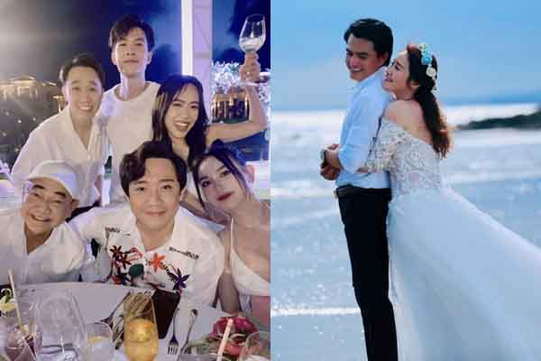 Sao Việt 10/10: Trấn Thành, Ngô Kiến Huy đổ bộ đám cưới Diệu Nhi – Anh Tú; Cao Minh Đạt tình tứ bên bà xã