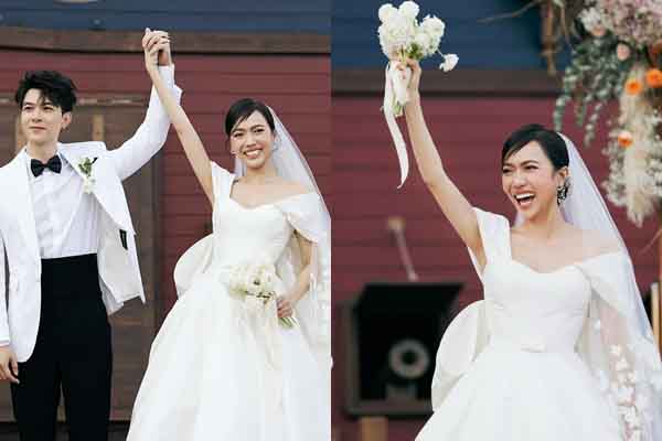 Anh Tú bật khóc trong hôn lễ, Diệu Nhi thừa nhận đã lấy đúng người