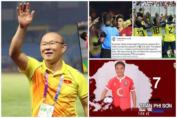 Thể thao hôm nay: Qatar bị tố hối lộ 8 cầu thủ Ecuador; Phi Sơn chấp nhận tiêm thuốc để chiến đấu cùng HLHT