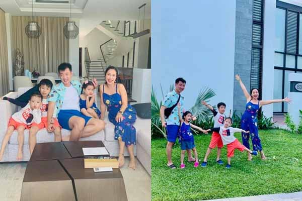 Ốc Thanh Vân đưa chồng con nghỉ dưỡng sang chảnh ở Hội An