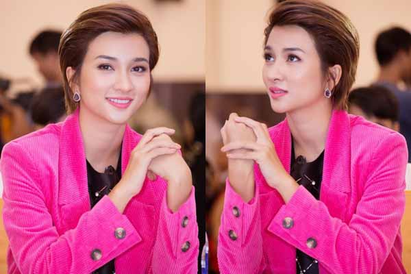 Kim Tuyến cắt tóc ngắn cũn gây ngỡ ngàng