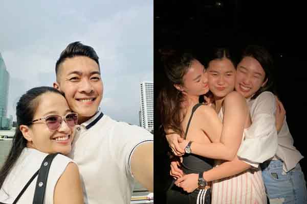 Sao Việt 12/12: Quốc Cơ tình tứ bên bà xã, hội chị em Vỹ Dạ – Lan Ngọc – Thúy Ngân thắm thiết khiến fans tan chảy