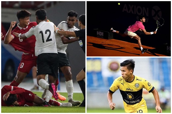 Thể thao hôm nay: Cầu thủ Indonesia và Fiji ‘choảng nhau’; Tay vợt Carlos Alcaraz vô địch Argentina Open