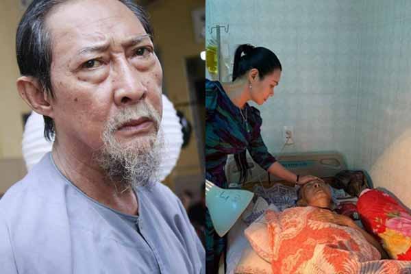 Nghệ sĩ Lê Bình không còn đủ sức để trò chuyện khiến khán giả xót xa