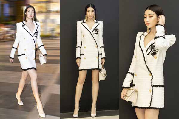 Đỗ Mỹ Linh đẹp xuất thần mặc thi phi bủa vây