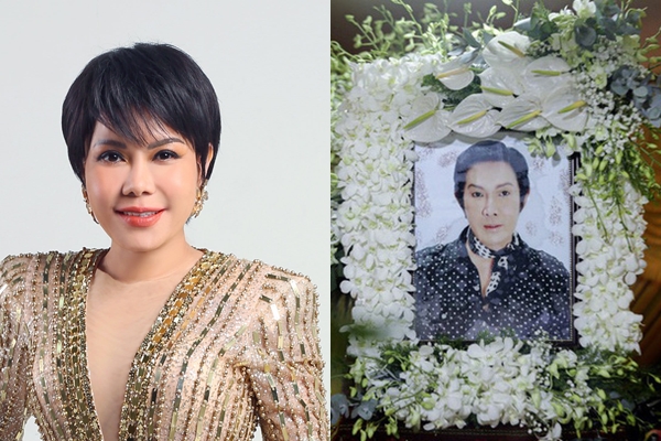 Việt Hương bức xúc đáp trả thắc mắc ‘Tại sao không xuất hiện tại đám tang NS Vũ Linh mà ở nhà livestream?’