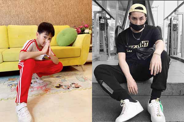 Con trai Bảo Thanh tạo dáng chất chơi như Sơn Tùng MTP