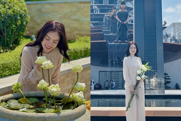 Dương Cẩm Lynh đăng ảnh đi chùa, vẻ ngoài khởi sắc hậu biến cố nợ nần