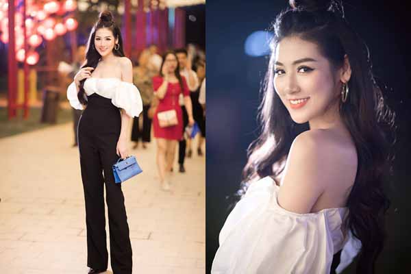 Tú Anh để tóc như nữ sinh dự sự kiện