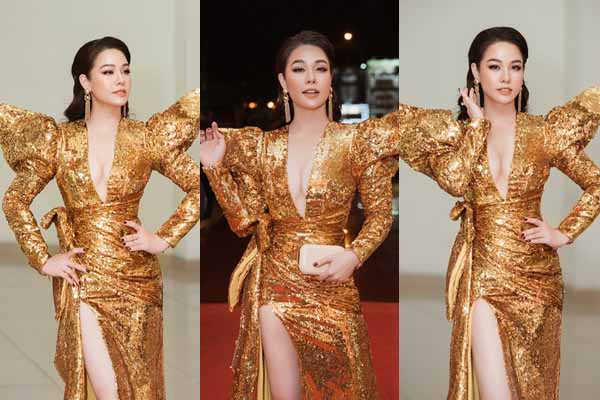 Nhật Kim Anh che trên chắn dưới vì sợ lộ hàng