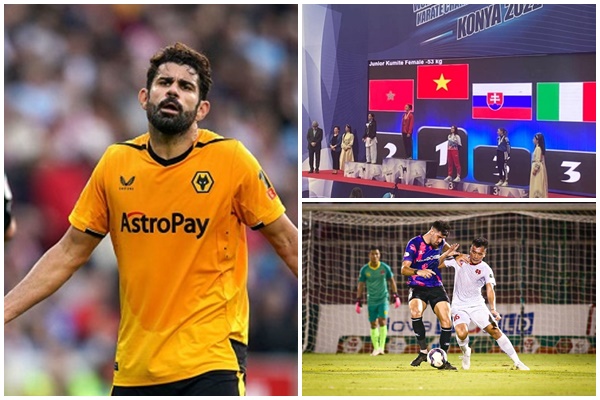 Thể thao hôm nay: Diego Costa nhận thẻ đỏ đầu tiên tại Ngoại Hạng Anh; Võ sĩ karate Việt Nam giành huy chương vàng thế giới