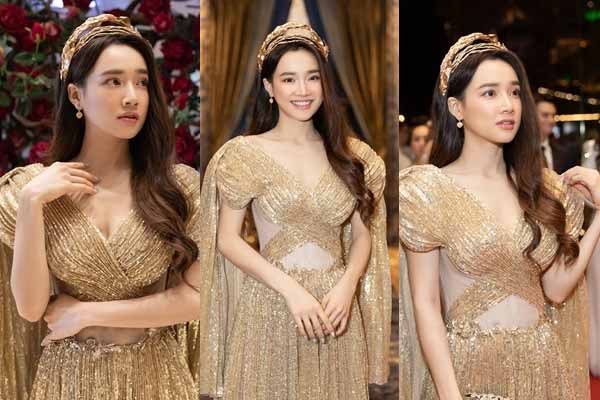 Nhã Phương vừa xuất hiện như nữ thần trong sự kiện tối nay (18/10)