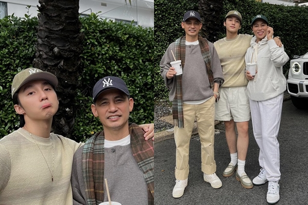 Đăng ảnh nhí nhố bên bố mẹ hậu sinh nhật, Sơn Tùng bị phụ huynh chiếm hết spotlight vì độ trẻ trung