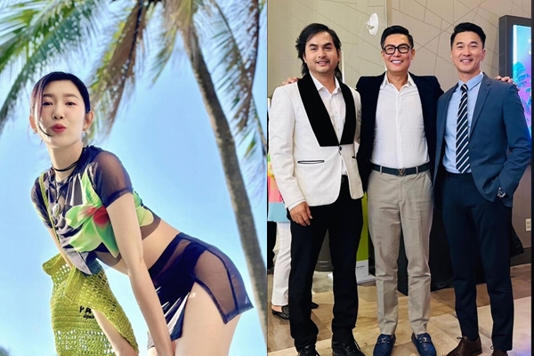 Sao Việt 16/7: Netizens thích thú trước màn thả dáng ‘độc lạ’ của Thúy Ngân, Quốc Cường hội ngộ Quốc Tuấn – Đức Tiến tại Mỹ