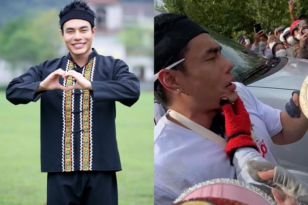 Lê Dương Bảo Lâm ‘cười ra nước mắt’ trong vòng vây người hâm mộ  