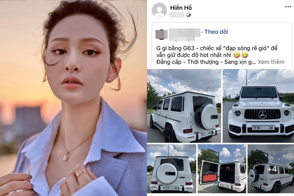 Hiền Hồ rao bán chiếc G63 trị giá hơn 13 tỷ đồng, dấy lên tin đồn gặp khó khăn tài chính