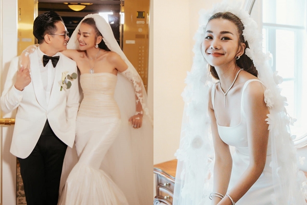 Ngắm trọn bộ ảnh cưới ‘xinh hết nấc’ của ‘cô dâu mới’ Thanh Hằng và chồng nhạc trưởng