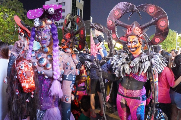 Cùng ngắm lại những khoảnh khắc về ‘Người ngoài hành tinh’ đổ bộ Phố đi bộ TP.HCM đêm Halloween