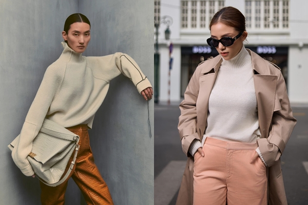 Gợi ý ‘mix match’ sành điệu với áo cổ lọ cho mùa đông năm nay