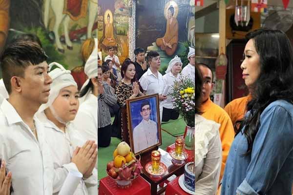 Long Nhật, Trinh Kim Chi nghẹn giọng cầu siêu cho Vương Bảo Tuấn