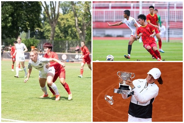 Thể thao hôm nay:  ĐT nữ Việt Nam thắng đội top 3 Bundesliga; Iga Swiatek có lần thứ 3 đăng quang tại Roland Garros