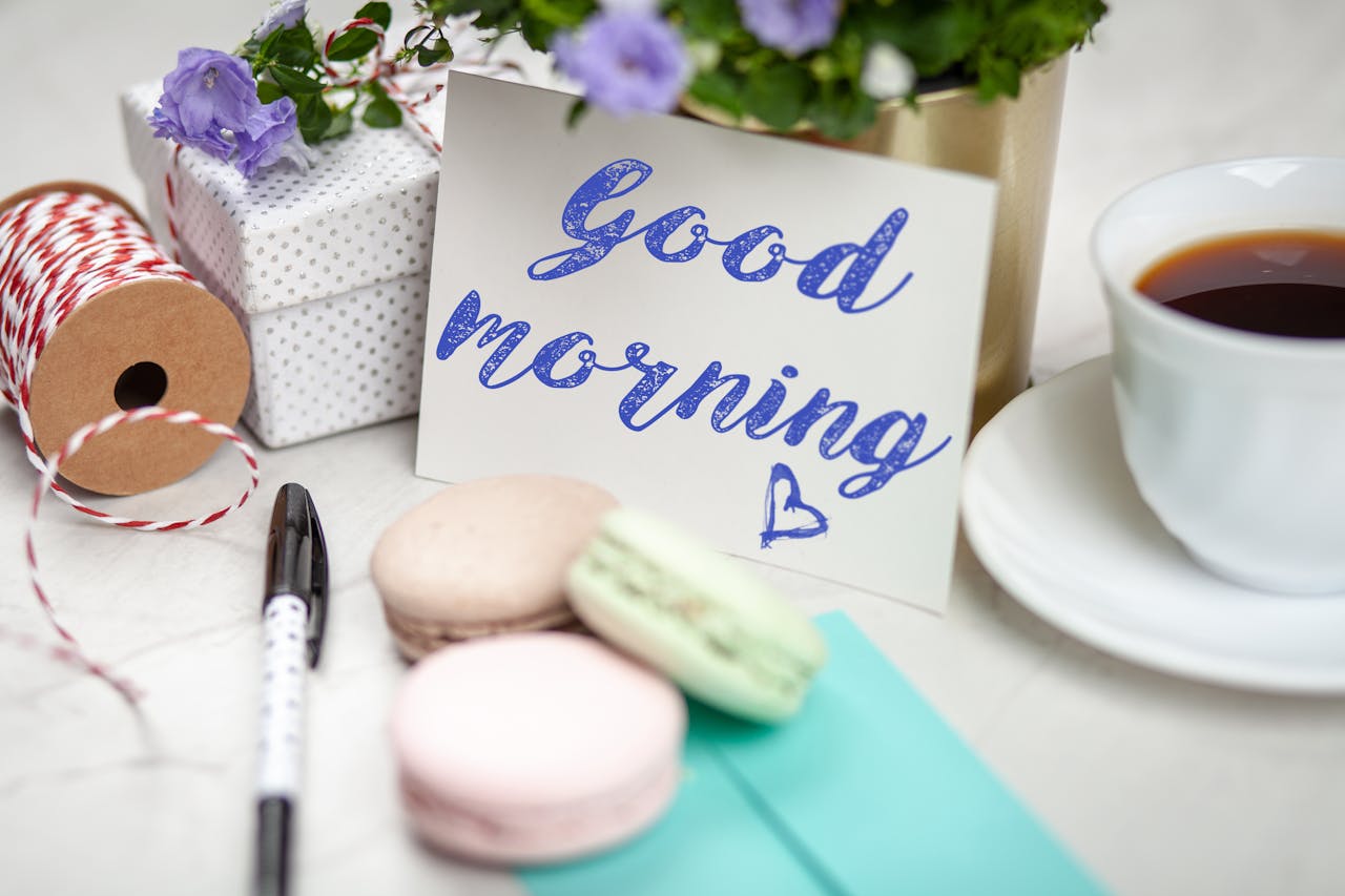 Gửi thông điệp tích cực cho ngày mới năng động