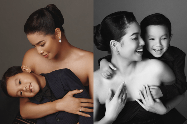 Hình ảnh mới nhất về gia đình ‘nhiều người ước’ của Phạm Hương bên các con